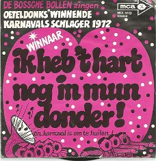 De Bossche Bollen ‎– Ik Heb 't Hart Nog In Mun Donder (1972)