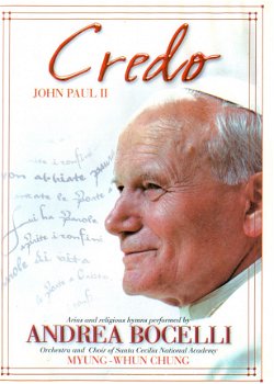 John Paul II ‎– Credo (DVD) met Andrea Bocelli - 1