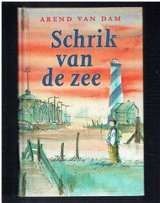 Schrik van de zee door Dam, Arend van