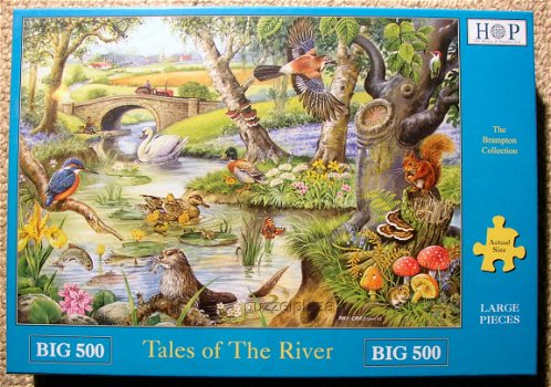House of Puzzles - Tales of the River - 500 XL Stukjes Nieuw - 2
