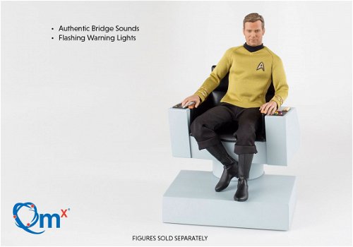 Quantum Mechanix Star Trek Captains Chair met licht en geluid - 3