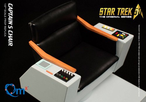 Quantum Mechanix Star Trek Captains Chair met licht en geluid - 5