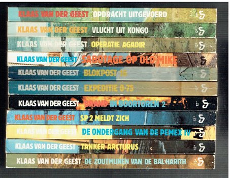 De bekende ATO reeks van Klaas van der Geest in paperback - 1