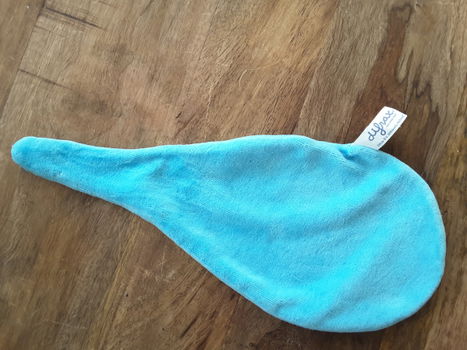 * 1409 Difrax speen doekje Blauw - 1