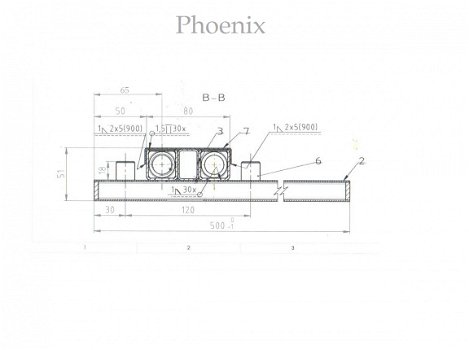 Sanifun design radiator Phoenix 1880 x 500 RVS - 4