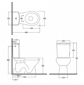 Sanifun toilet All In One Eufemia 14 - 2