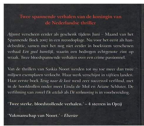 Saskia Noort = Afgunst & Een goed huwelijk (2 in 1) - Afbeelding 2