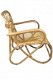 Rotan fauteuil Belse Retro - trendy rieten stoel - 2 - Thumbnail