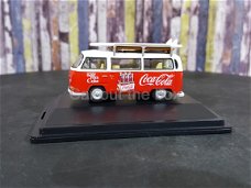 VW T2 Coca Cola reclame rood 1:72 Oxford