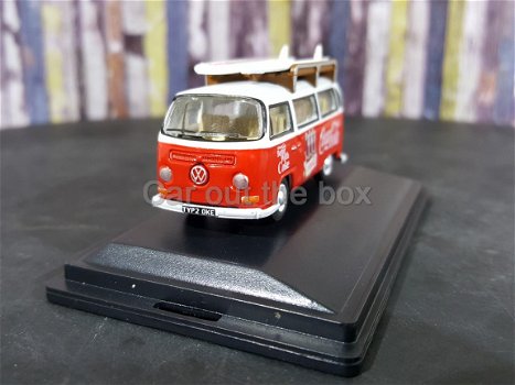 VW T2 Coca Cola reclame rood 1:72 Oxford - 3