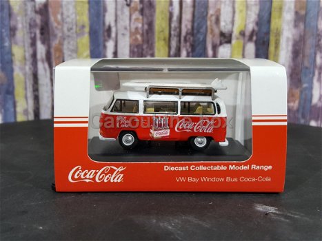 VW T2 Coca Cola reclame rood 1:72 Oxford - 5