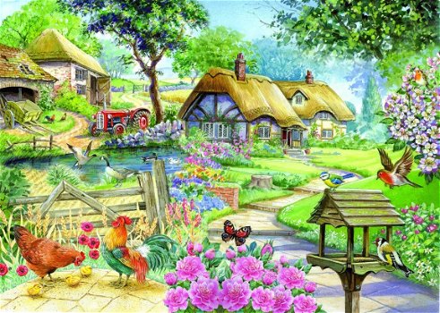 House of Puzzles - Country Living - 500 XL Stukjes Nieuw - 1