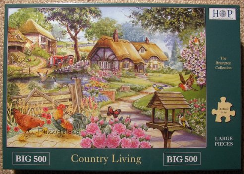 House of Puzzles - Country Living - 500 XL Stukjes Nieuw - 2