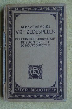 Albert de Vries: Vijf Zedespelen - 1