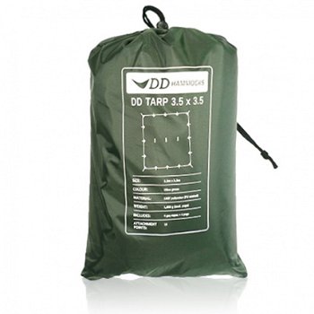 DD Tarp 3.5 x 3.5 Olive Green - 1