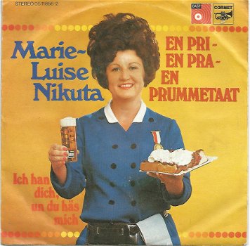 Marie-Luise Nikuta ‎– En Pri, En Pra-, En Prummetaat (1973) - 1