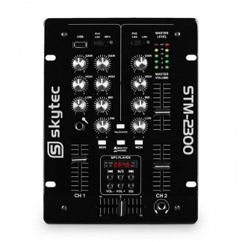 DJ-mixer met USB-MP3 - 2