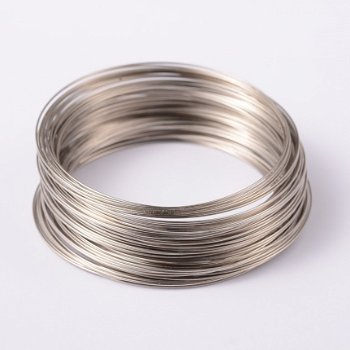 Memory wire voor armbanden 6,5 cm., 20,5 cm. - 1