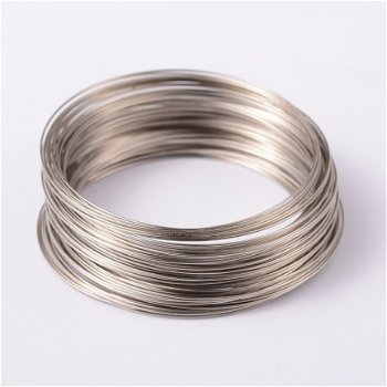 Memory wire voor armbanden 5,5 cm. ( 17,5 cm.) - 1