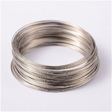 Memory wire voor armbanden 5,5 cm. ( 17,5 cm.)