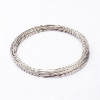 Memory wire voor kettingen 11,5 cm. doorsnede - 1