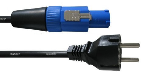 Powercon-Schucko kabel 3 meter - 7