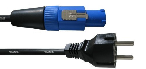 Powercon-Schucko kabel 2 meter - 7