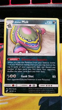 Alolan Muk 84/181 Rare Team up - 1