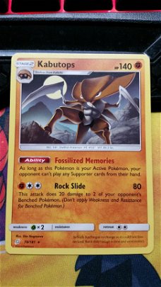 Kabutops  78/181 Rare Team up