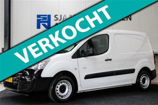 Peugeot Partner - 120 1.6 BlueHDi 100 L1 Premium Pack 75pk✅ 1e Eig|NL|Dealer|Schuifdeur|Deuren|Airco - 1