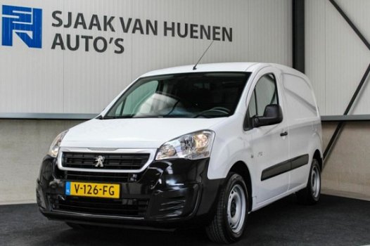 Peugeot Partner - 120 1.6 BlueHDi 100 L1 Premium Pack 75pk✅ 1e Eig|NL|Dealer|Schuifdeur|Deuren|Airco - 1