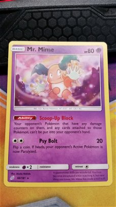 Mr.Mime  66/181 Rare Team up