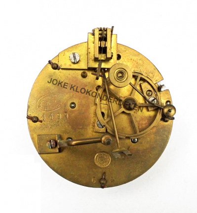 === Frans pendule uurwerk = Vincenti = oud === 39159 - Afbeelding 4