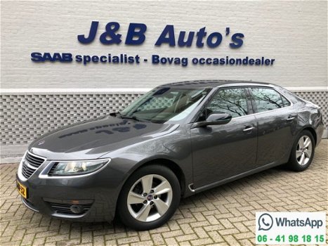 Saab 9-5 - 2.0 TiD Vector Leer Navigatie Licht metalen velgen - 1