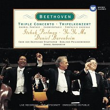 Daniel Barenboim  -  Ludwig van Beethoven, Itzhak Perlman, Yo-Yo Ma, Daniel Barenboim ‎– Triple Conc