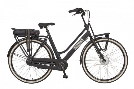 Bsp Barista E mat zwart 51cm elektrische damesfiets - 1