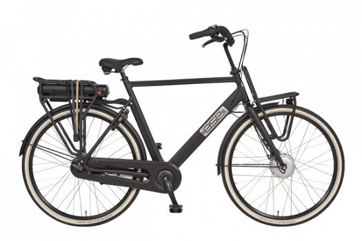 Bsp Barista E mat zwart 56cm elektrische herenfiets - 1