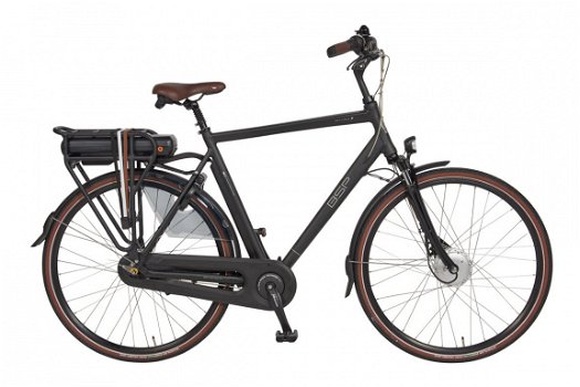 Bsp Bellage E matzwart 55cm elektrische herenfiets - 1