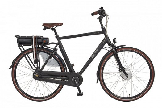 Bsp Bellage E matzwart 59cm elektrische herenfiets - 1