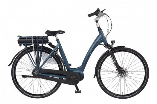 Bsp Hermitage E azure blauw 51cm elektrische damesfiets - 1