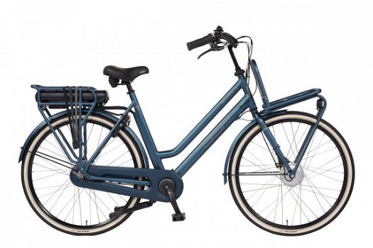 Bsp Metropolis E azure-blue mat 57cm elektrische damesfiets - 1