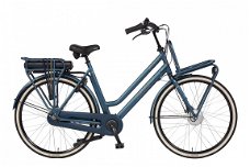 Bsp Metropolis E azure-blue mat 57cm elektrische damesfiets