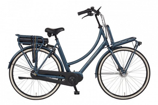 Bsp Metropolis E Comf mat azure-blue 51cm elektrische damesfiets - 1