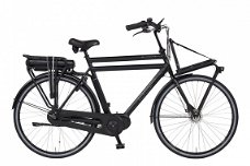 Bsp Metropolis E Comf matzwart 55cm elektrische herenfiets