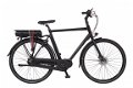 Bsp Voyager E matzwart 56cm elektrische herenfiets - 1 - Thumbnail