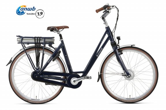 Popal E-volution 5.0 steel-blue 53cm elektrische damesfiets - nr. 1