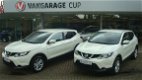 Nissan Qashqai - 1.2 115pk Connect Navigatie, Stoelverwarming, Bril liant White - 1 - Thumbnail