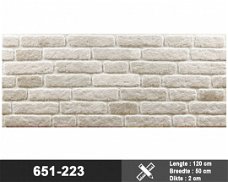 3D Muurdecoratie Baroc Brick