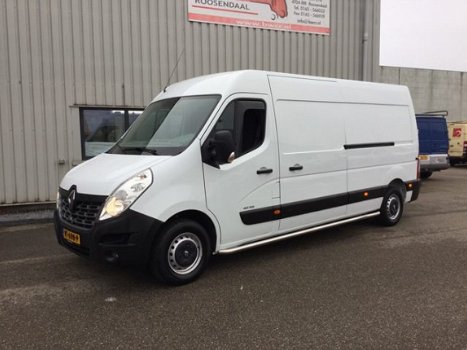 Renault Master - Maxi Airco, Navi, Side Bars T35 2.3 dCi L3H3 1 Zit Plaats - 1