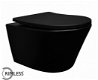 Sanifun hangtoilet Nero 520 mat-zwart B - 1 - Thumbnail